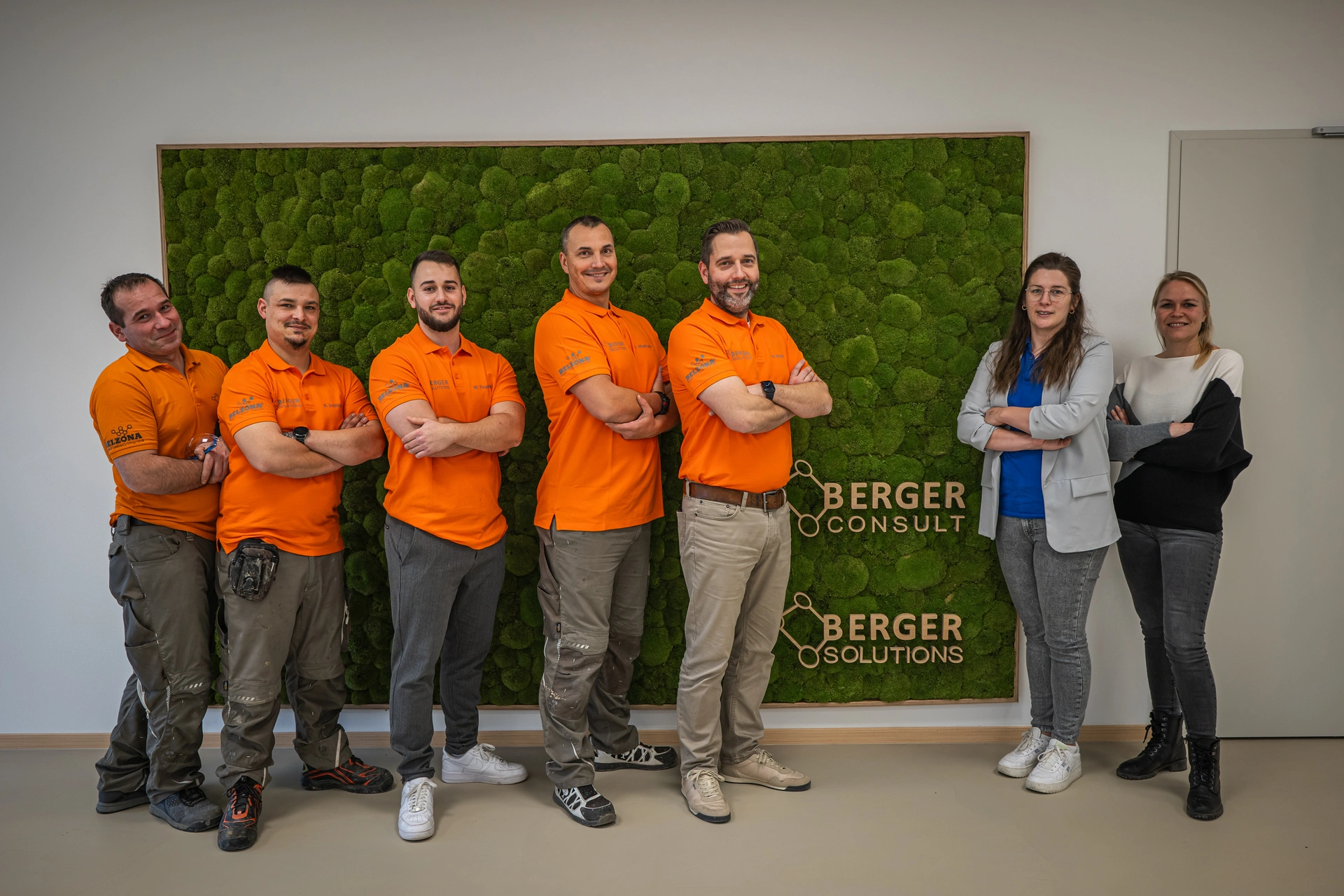 Teamfoto Berger-Consult GmbH – Erfolgsgeschichte Recruiting