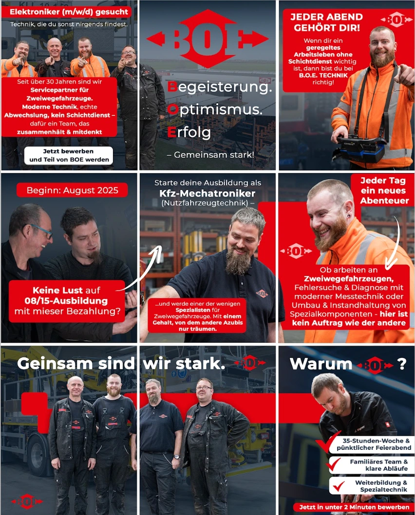BOE Technik Social Media