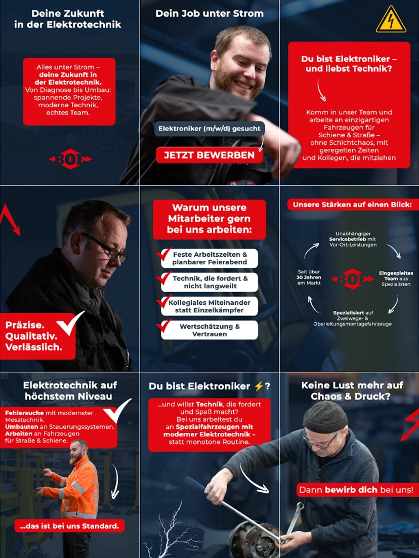 BOE Technik Karriere Social Media