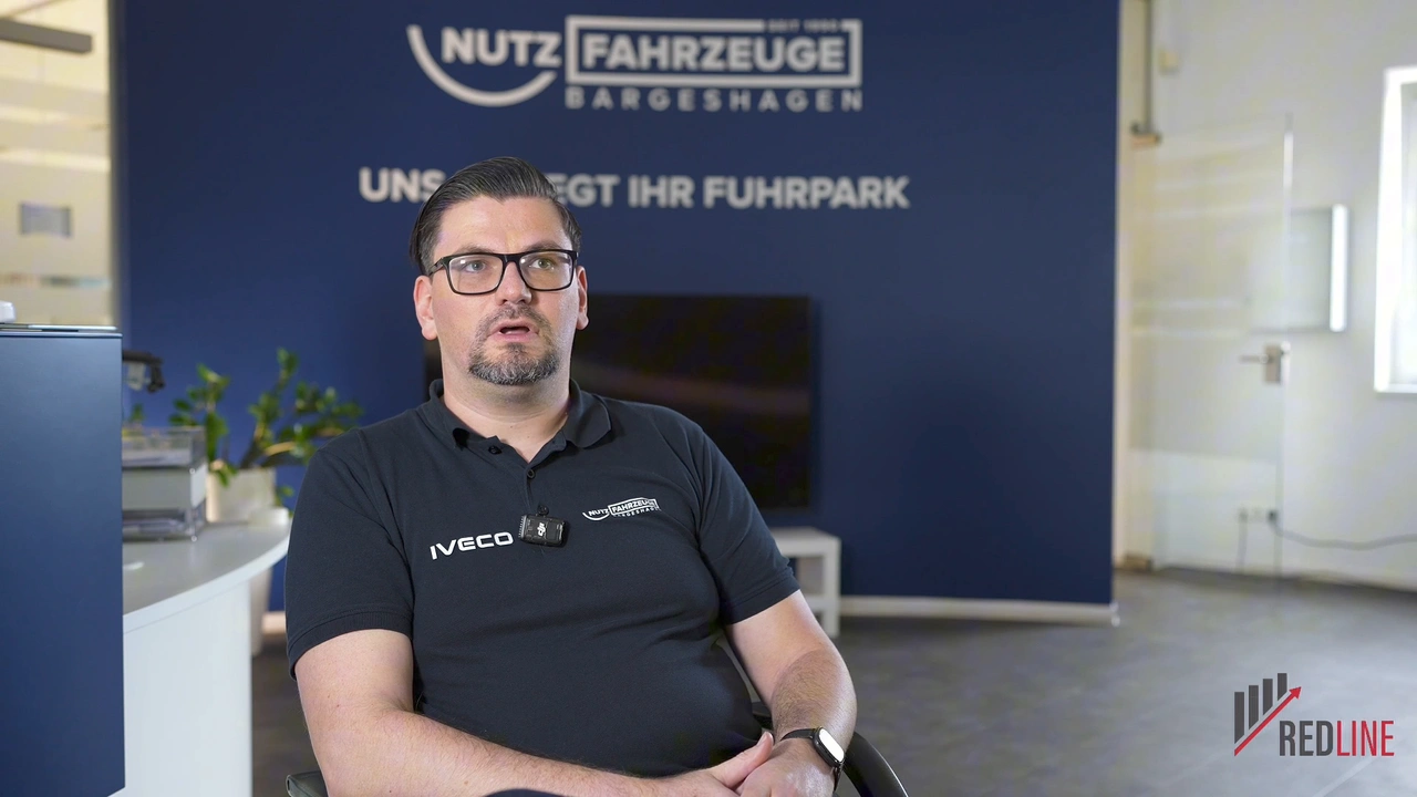 Clint Kewitz im Interview bei Nutzfahrzeuge Bargeshagen