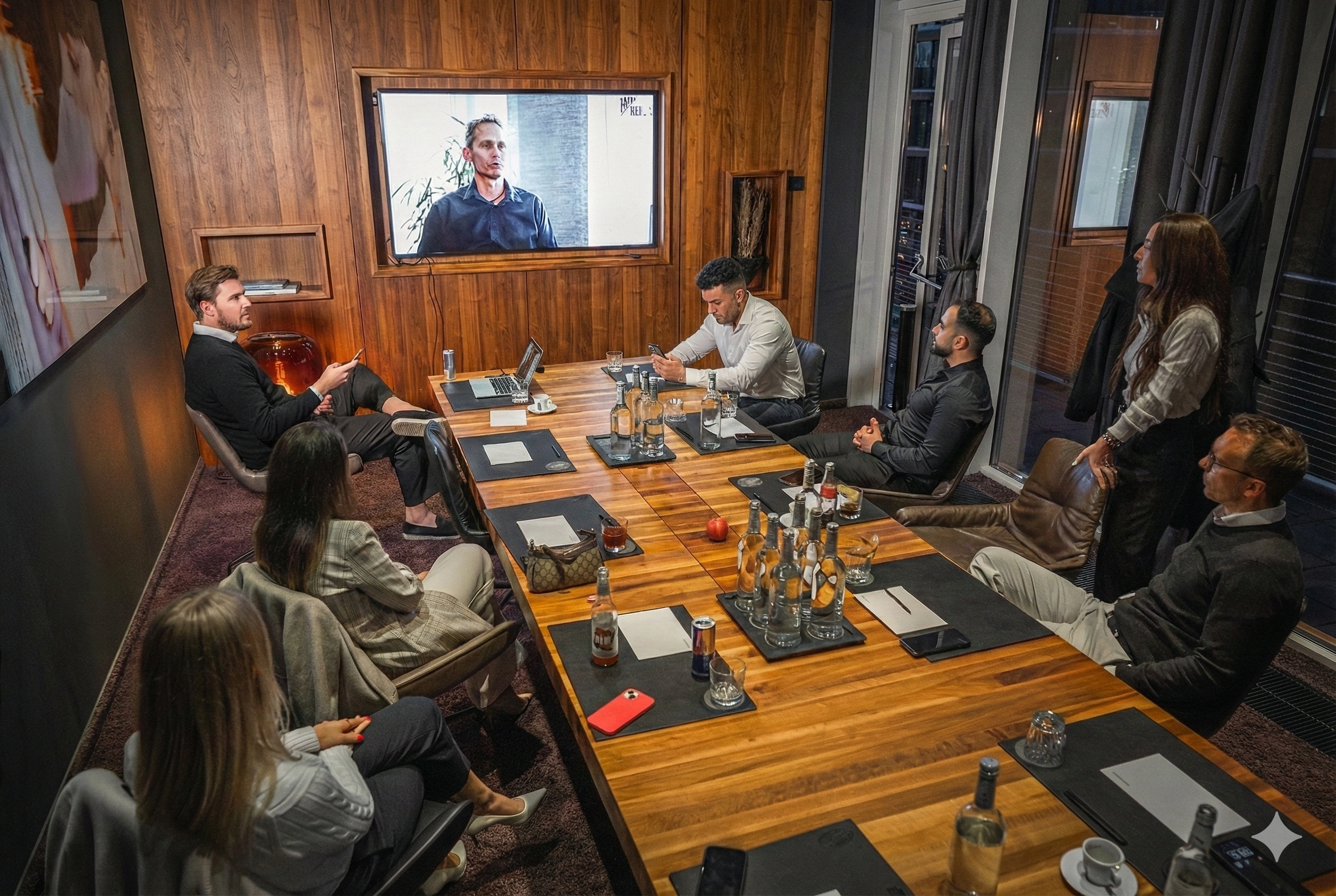 Redline Grow Teammeeting im Büro Stuttgart