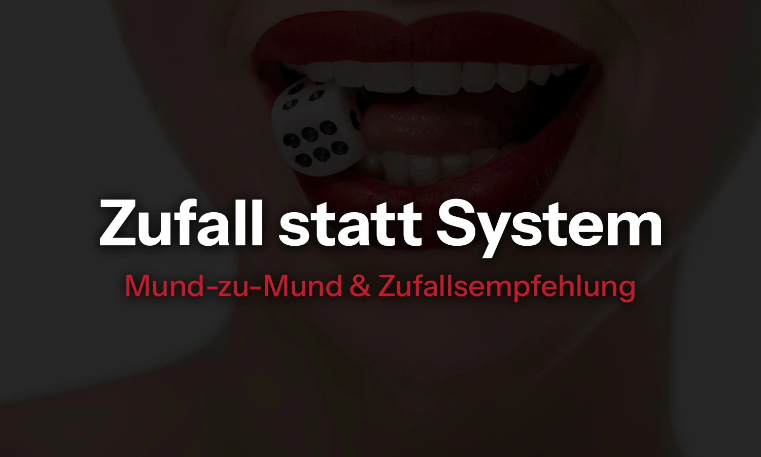 Ohne Redline Grow – Zufall statt System: Mund-zu-Mund & Zufallsempfehlung